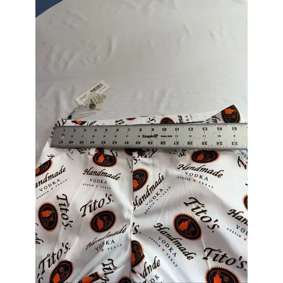Loudmouth Golf Women’s Tito’s Vodka Woodworth Cropped Capri Pants Size 8 New - Picture 5 of 11
